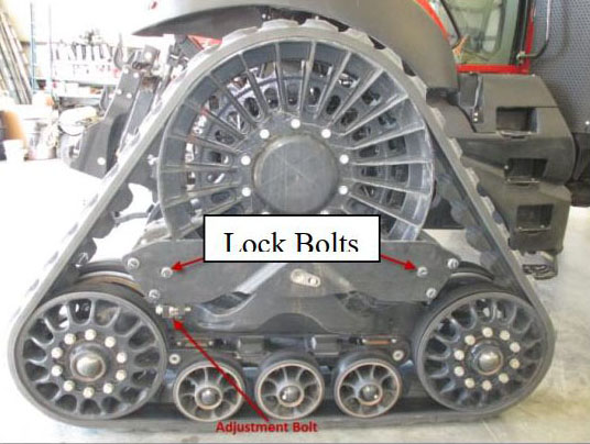 ROWTRAC, T8 SMARTTRAX - Track Alignment - Adjusting Alignment