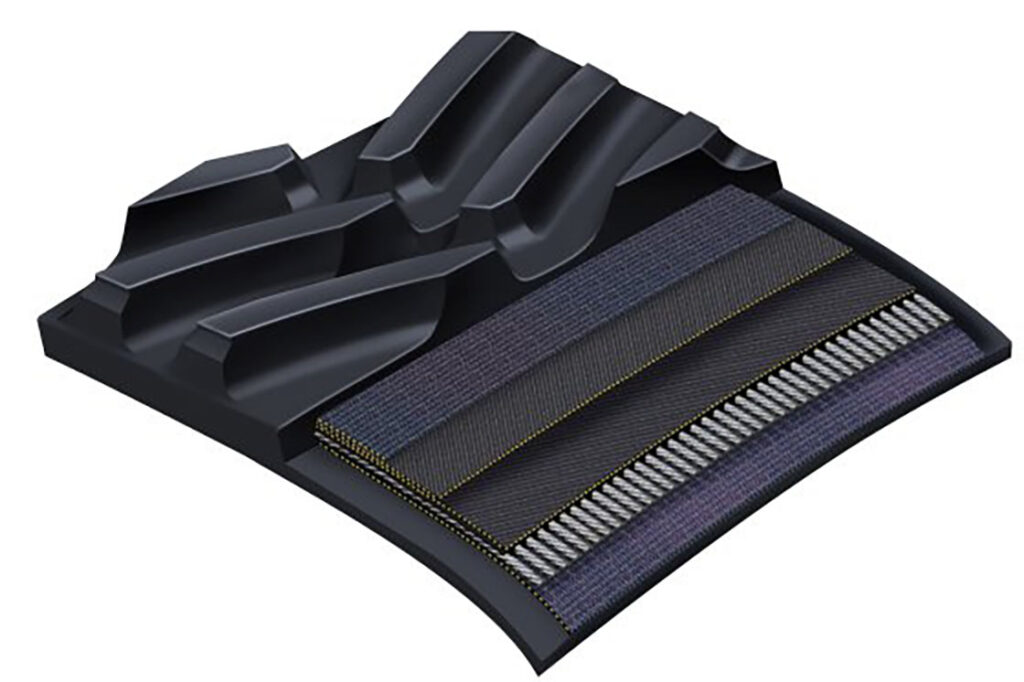 Nissitrac rubber track